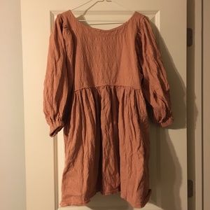 Free People "Get Obsessed" Babydoll Tunic Dress (SZ SMALL)